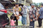 Anak anak dan Ibu Hamil di Pedalaman Mendapat Pelayanan Stunting di Hari Bhayangkara Ke-78 Polres Aceh Timur