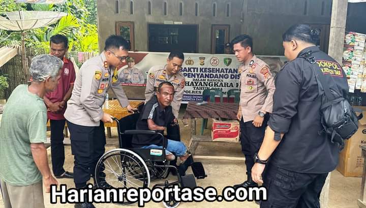 Polres Aceh Timur Gelar Bakti Kesehatan Peduli Disabilitas di Pedalaman Aceh Timur