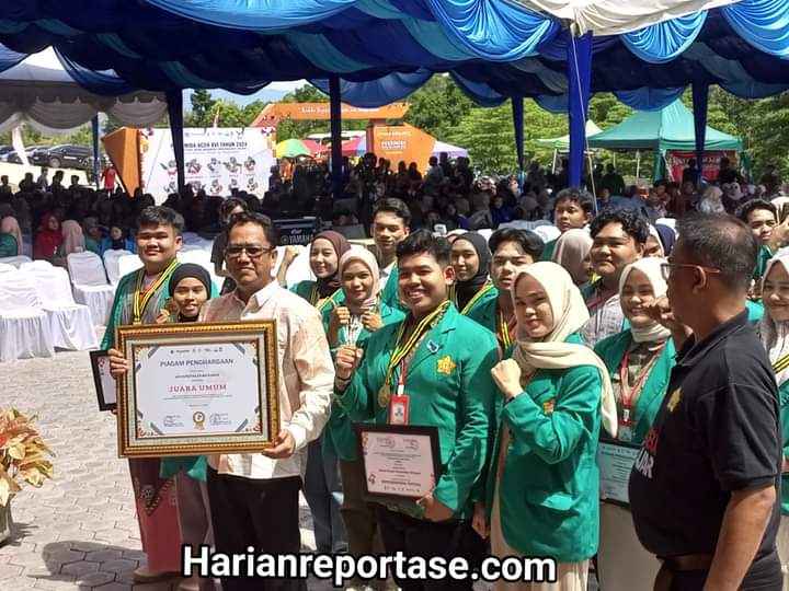 Kontingen USK Raih Juara Umum PEKSIMIDA Aceh ke-XVI Tahun 2024