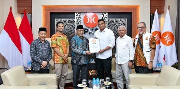 PKS Resmi Usung Bobby Nasution di Pilgub Sumut 2024