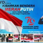 Kapolres Aceh Timur Ajak Warga Kibarkan Bendera Merah Putih