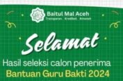 BMA Umumkan Penerima Bantuan Dana Guru Bakti 2024, Berikut Daftarnya