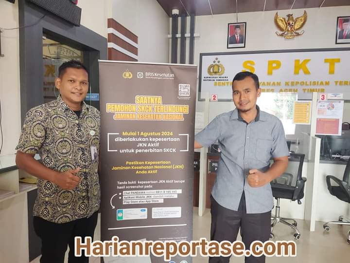 Mulai 1 Agustus, Kepesertaan BPJS Kesehatan Jadi Syarat Penerbitan SKCK di Polres Aceh Timur