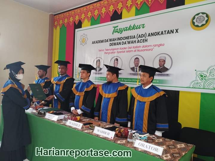 ADI Aceh Wisuda 12 Dai Angkatan ke-X