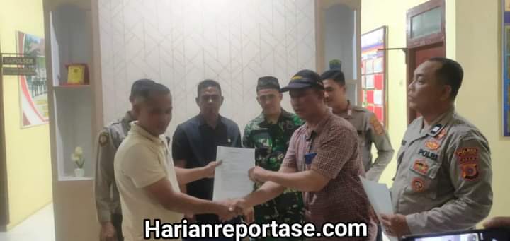 Kapolsek Indra Makmu Selesaikan Kasus Penganiayaan Pemuda Terhadap Wartawan Secara Damai