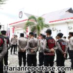 Amankan Pendaftaran Cakada, Polres Aceh Timur Siapkan 110 Personil di Kantor KIP