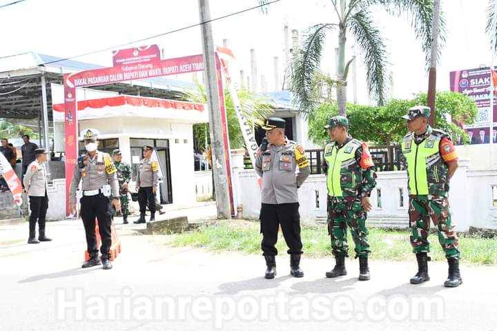 Kapolres Aceh Timur: Pendaftaran Paslon di Pilkada 2024 Berjalan Aman, Tertib Dan Lancar