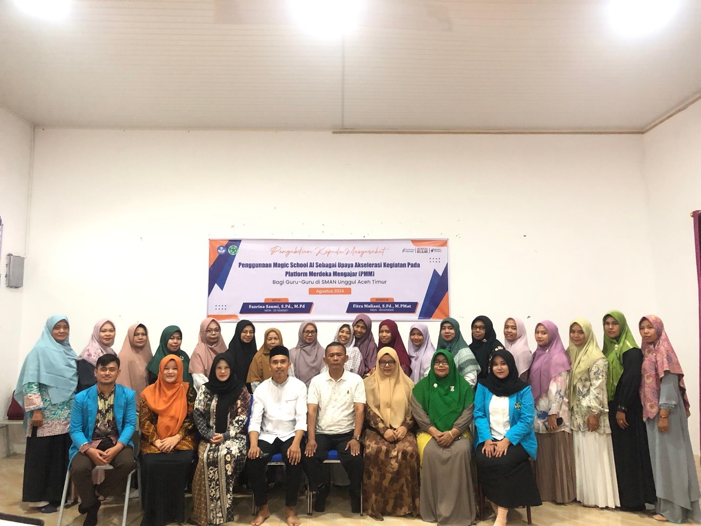 Tim PKM Unsam Gelar Pelatihan Penggunaan Magic School AI Bagi Para Guru di SMAN Unggul Aceh Timur