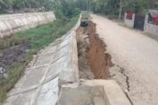 Baru Dibangun Dengan Anggaran Rp 2 Miliar, Tanggul di Aceh Utara Amblas