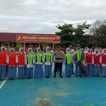 Kapolsek Simpang Ulim Kukuhkan Patroli Keamanan Sekolah di SMA Negeri 1 Simpang Ulim