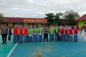 Kapolsek Simpang Ulim Kukuhkan Patroli Keamanan Sekolah di SMA Negeri 1 Simpang Ulim