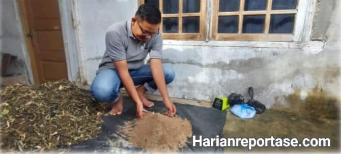 Proses pembuatan pakan komplit yang berasal dari limbah pasar