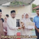 Ditutup Ketua Nazir Yayasan Waqaf Haroen Aly, Irawan Abdullah, MTsS Tgk Chik Umar Diyan dan MAS Ulumul Quran Raih Juara Umum Damasquss III Darul Quran Aceh