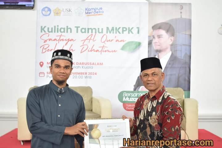 Muzammil Hasballah Apresiasi Program Pembinaan Karakter Berbasis Al-Quran di USK