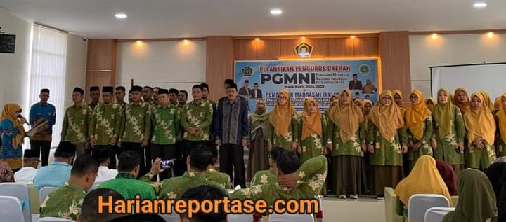 Pengurus Daerah PGMNI Kota Lhokseumawe Resmi dilantik, : Perkuat Pendidikan Madrasah dengan Pelatihan Guru Inklusif