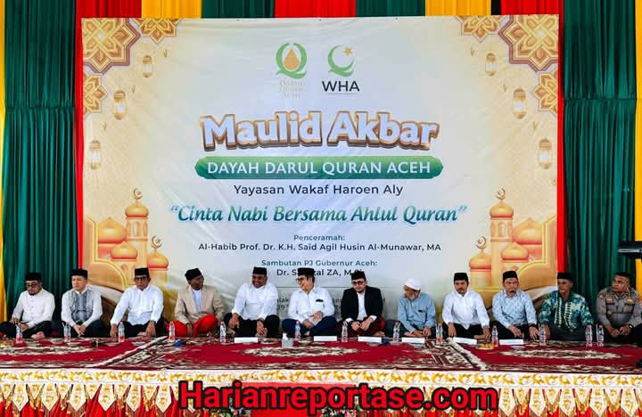 Tokoh Nasional Isi Ceramah di Dayah Darul Quran Aceh