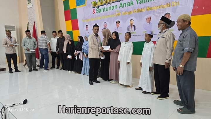 Peringati Maulid, Pengurus IKMALI Santuni Anak Yatim