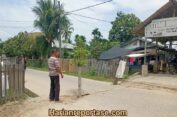 Warga Tanjung Idi Rayeuk Tanam Pohon di Bekas Galian PDAM