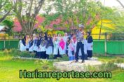 Jadi Pembina Upacara, Kanit Turjawali Satlantas Polres Aceh Timur Ingatkan Pelajar Tertib Berlalu Lintas