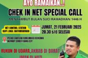 RAPI Banda Aceh Gelar Chek In Net Special Call Ramadhan 1446 H