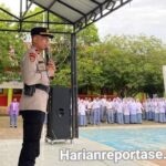 Polres Aceh Timur Sosialisasi Penerimaan Anggota Polri 2025 di SMU Negeri 1 Simpang Ulim