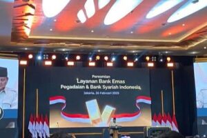 Presiden Resmikan Bank Emas Pertama di Indonesia