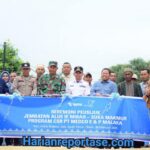 Dukung Akses Mobilitas Warga, Medco E&P Malaka Bangun Jembatan Permanen