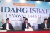 Pemerintah Tetapkan Idul Fitri Jatuh Pada Senin, 31 Maret 2025