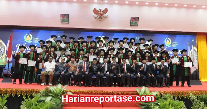 Dayah Darul Quran Aceh Wisuda 68 Santri Angkatan III, 33 Lulusan Khatam Alquran 30 Juz