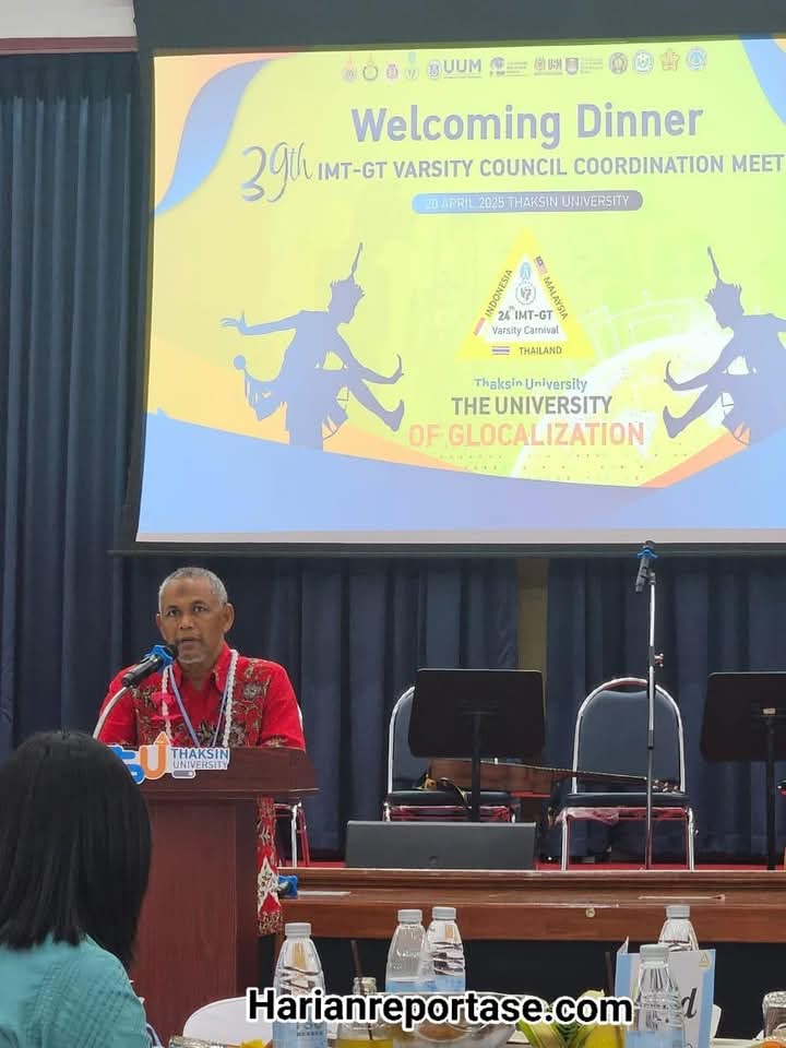 Wakil Presiden IMT-GT Varsity Council Buka Pertemuan Rakor dan Visitasi Venue di Thaksin University, Thailand