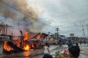 Enam Kios di Idi Rayeuk Terbakar, Kerugian Capai Ratusan Juta