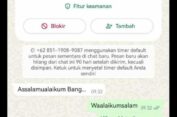 Beredar Akun WhatsApp Palsu Mengatasnamakan Sanusi Madli