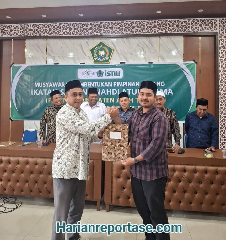 ISNU Aceh Timur Terbentuk, Asrul M Yusuf Ditetapkan Sebagai Ketua