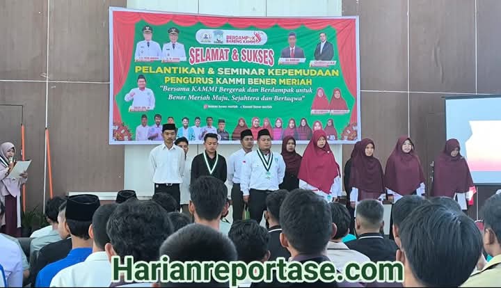 Pengurus KAMMI Bener Meriah Dilantik, Wabup Armia Ajak Mahasiswa Siap Hadapi Perubahan