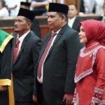 Bunda Salma, Pang Ucok dan Azhar Abdurrahman Resmi Dilantik sebagai Anggota DPRA dari Partai Aceh