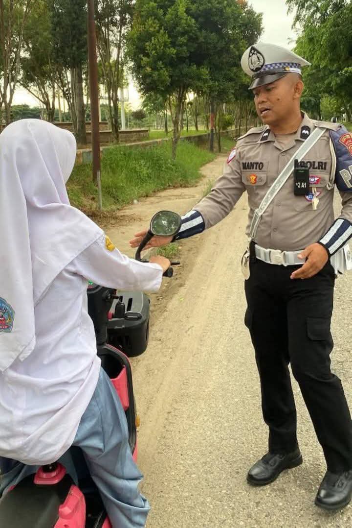 Waspada Bahaya! Kasat Lantas Aceh Timur Larang Sepeda Listrik di Jalan Raya