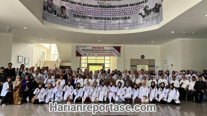 USK Terjunkan Tim Pemeriksaan dan Penyembelihan Hewan Kurban 2025