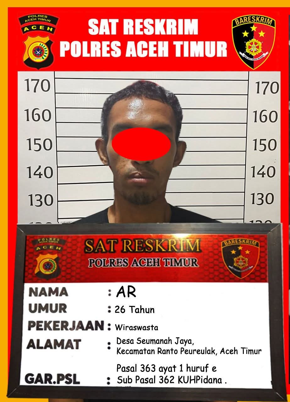 Pelaku Pembobolan Agen BSI Link di Peureulak Berhasil Ditangkap