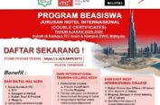 BMA Buka Beasiswa Perhotelan untuk lulusan SMA, Kuliah Gratis hingga ke Malaysia