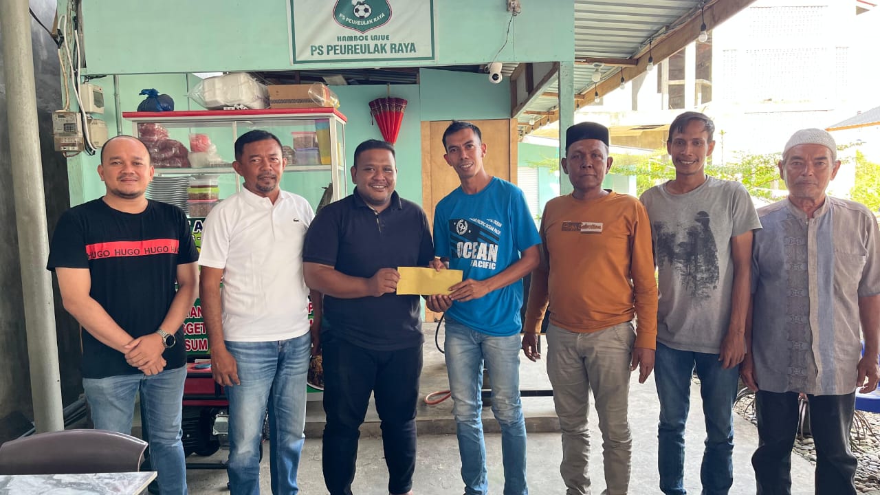 Peureulak Raya Beri Apresiasi untuk Mukhlis Saleh, Sang Striker Setia Sejak 2013