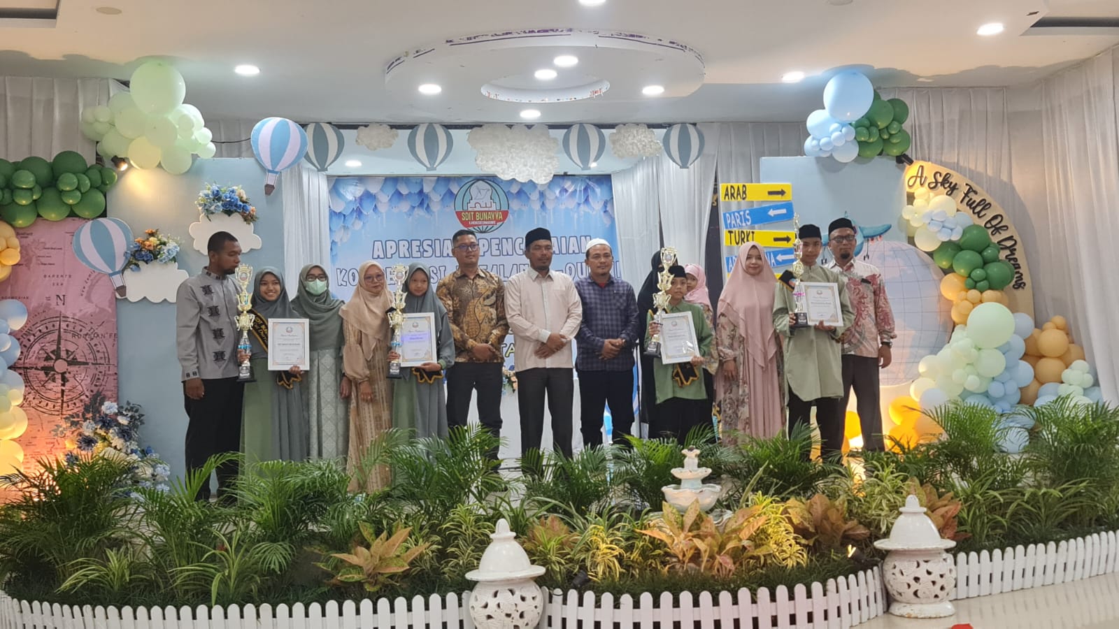 SDIT Bunayya Lhokseumawe Gelar Haflah Akhirussanah dan Apresiasi Hafalan Al-Qur’an Angkatan 9