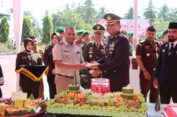 Kepala Kantor Pertanahan ATR/BPN Aceh Timur Hadiri Upacara Hari Bhayangkara ke-79, Pererat Sinergi Antar Lembaga