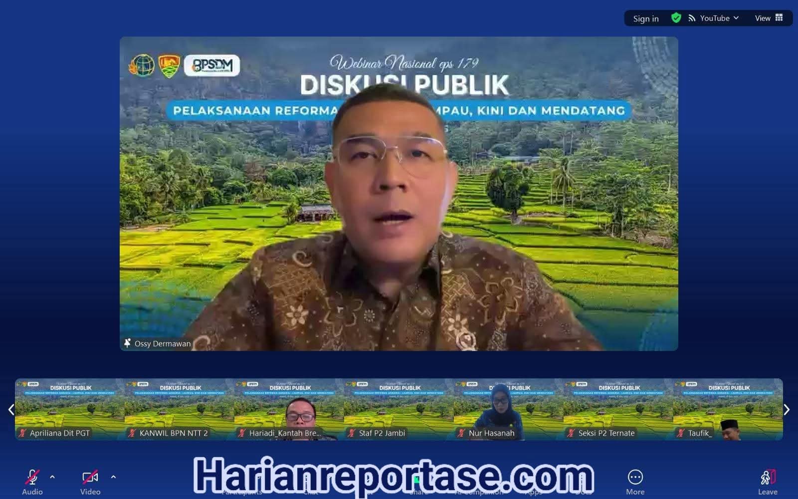 Reforma Agraria sebagai Warisan Sejarah, Wamen Ossy Sampaikan Pandangan Strategis untuk Masa Depan