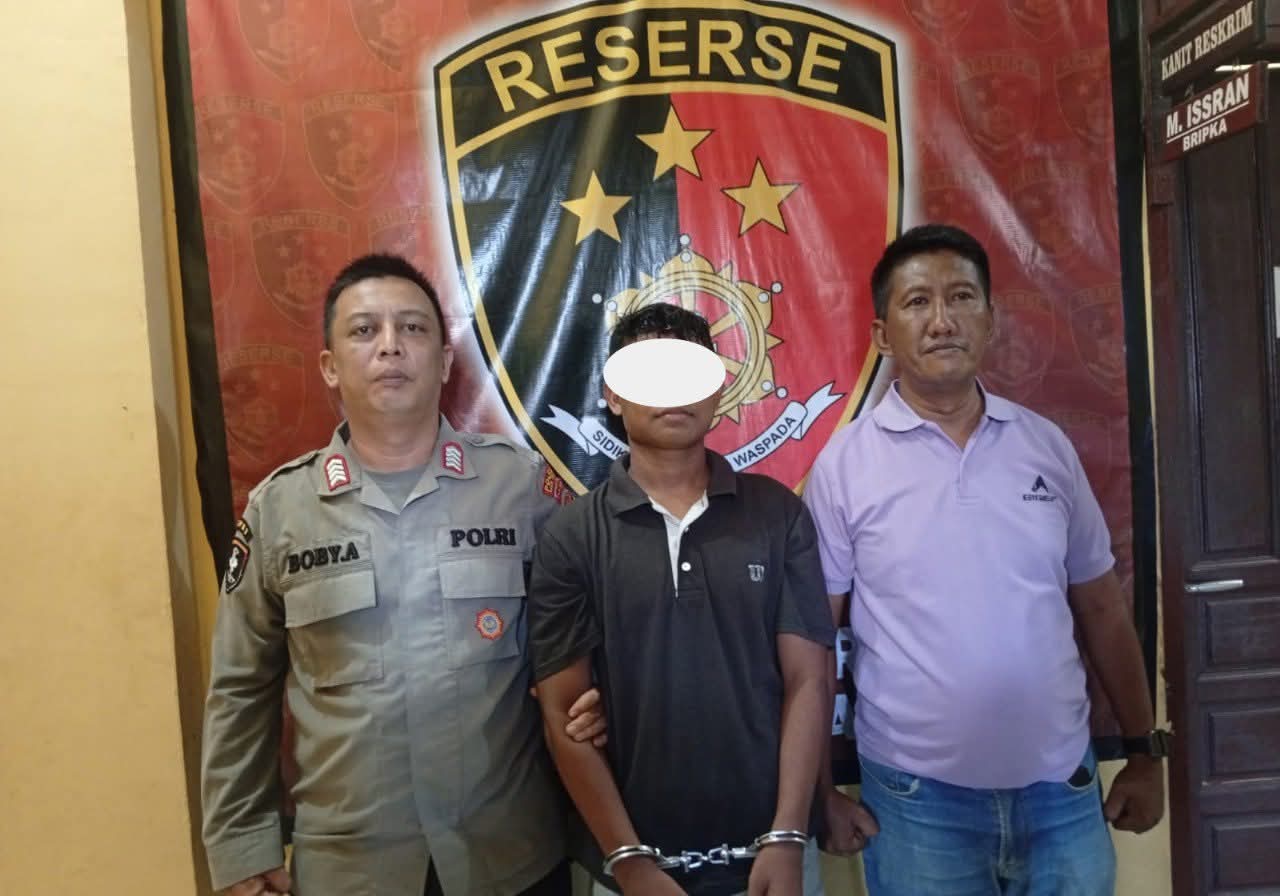 Polsek Idi Rayeuk Tangkap Pelaku Pemerasan Bermodus Ancaman dan Perampasan Motor
