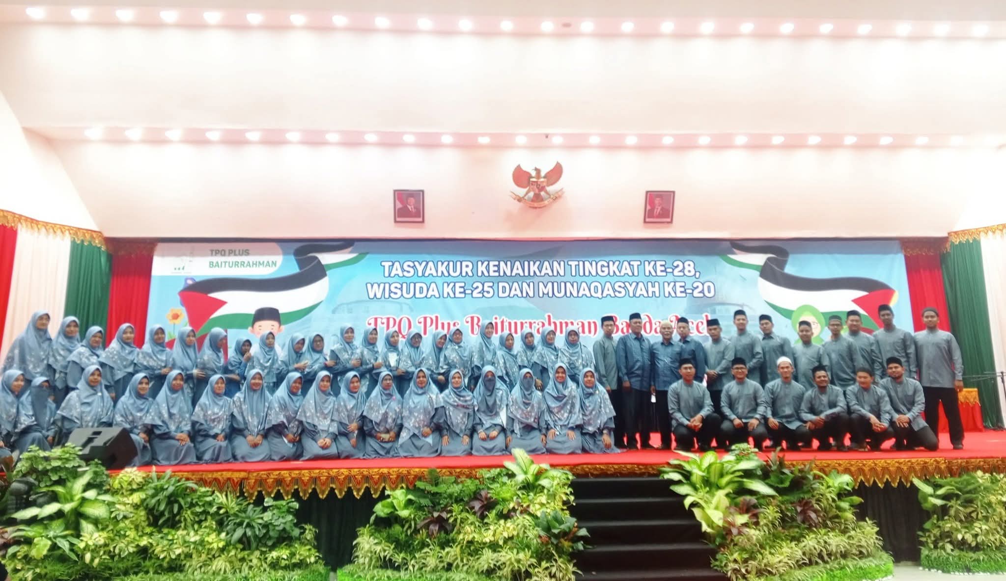 TPQ Plus Baiturrahman Banda Aceh Gelar Tasyakur, Wisuda dan Munaqasyah