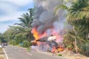 Tiga Rumah di Aceh Timur Ludes Terbakar, Diduga Akibat Kebocoran Gas Elpiji