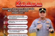 Kapolres Aceh Timur Imbau Warga Waspada Bahaya Kebakaran