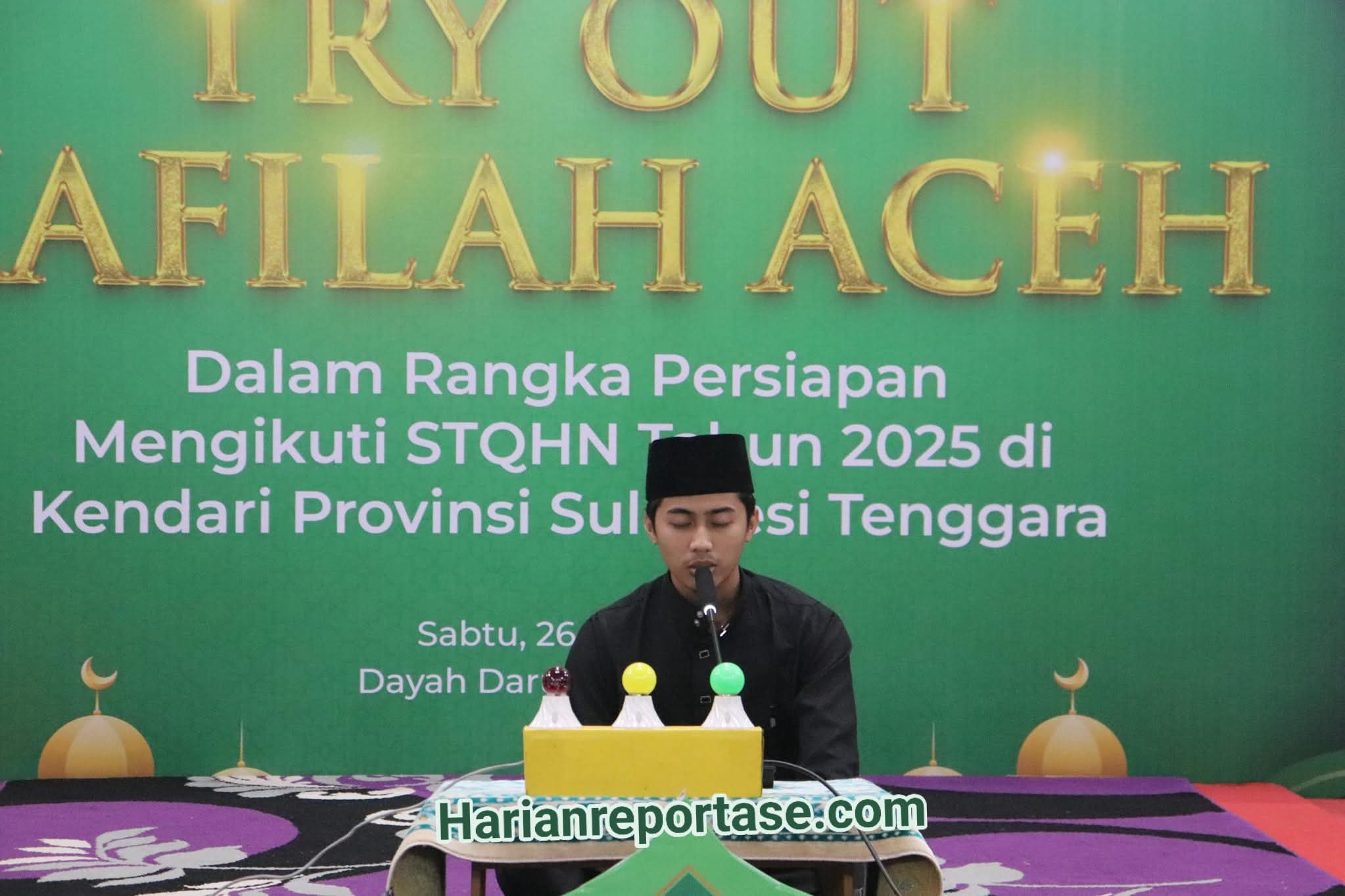 Dinas Syariat Islam Gelar Try Out Persiapan STQHN di Dayah Darul Quran Aceh