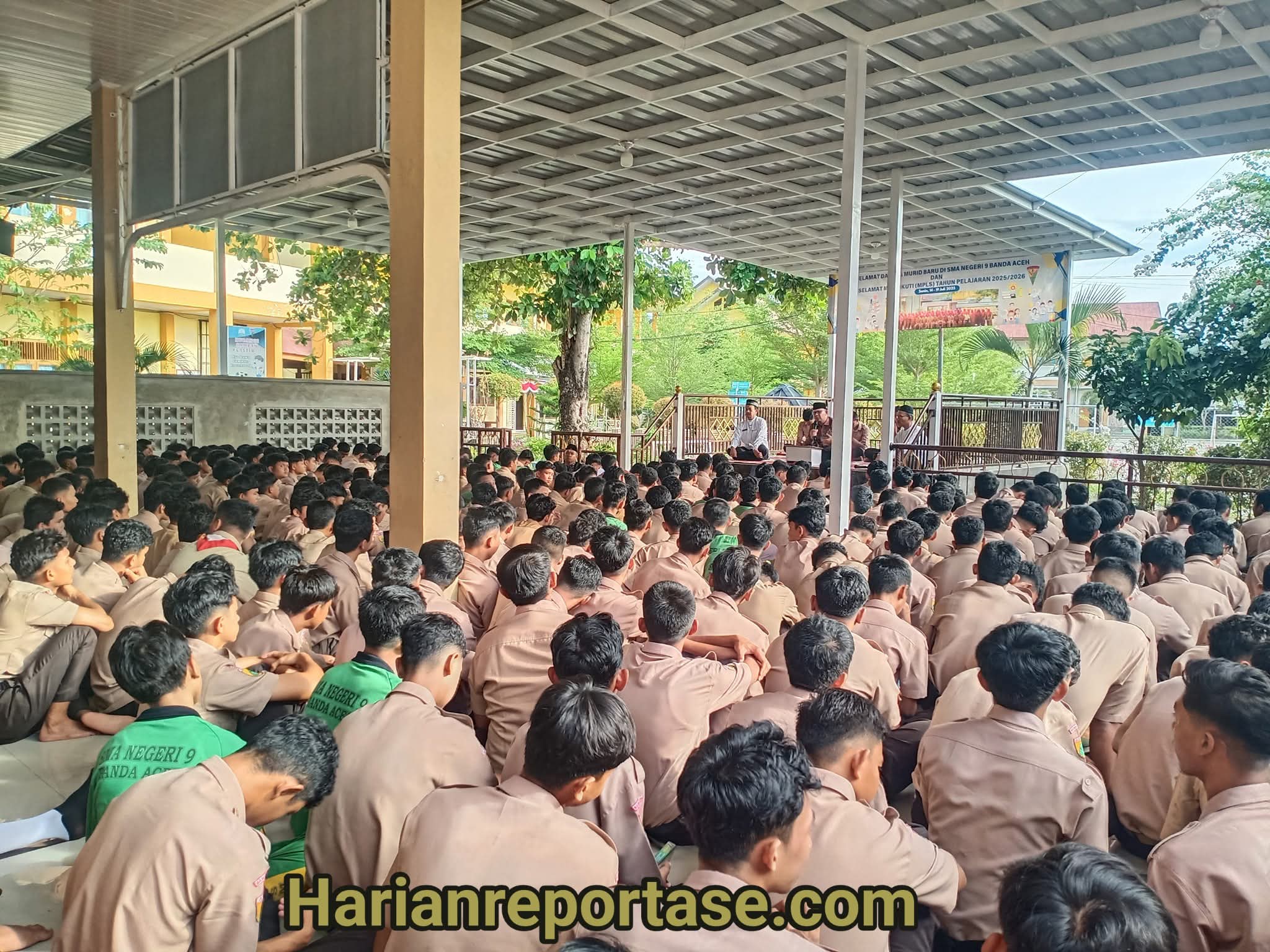 Siswa SMA Negeri 9 Banda Aceh, Diajak untuk Bangun Semangat Belajar dan Disiplin Demi Raih Cita-Cita Tinggi