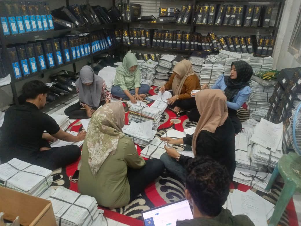Kantor Pertanahan Aceh Timur Lembur Tuntaskan Residu PTSL